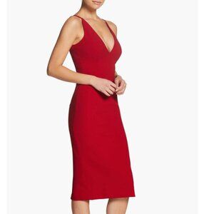 Dress the Population Red Sleeveless Dress